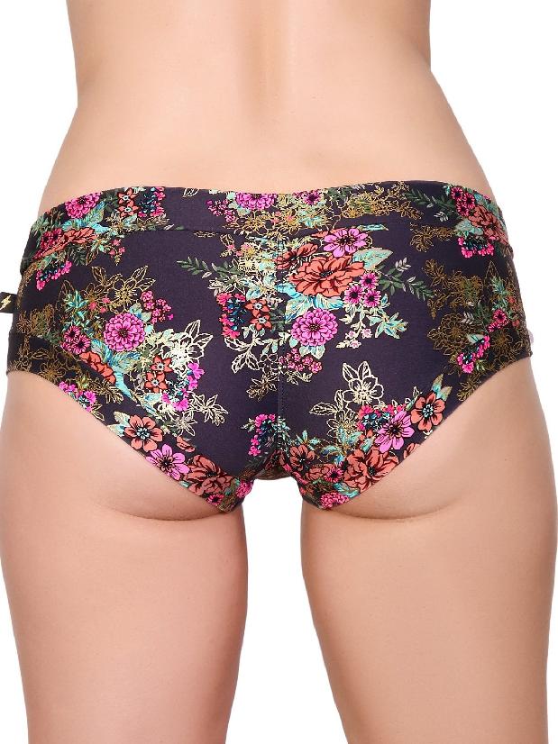 Cleo The Hurricane Gunmetal Garden Hot Pants