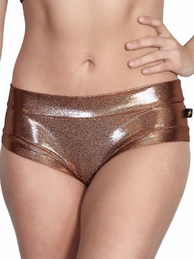 Cleo The Hurricane Rose Gold Hot Pants