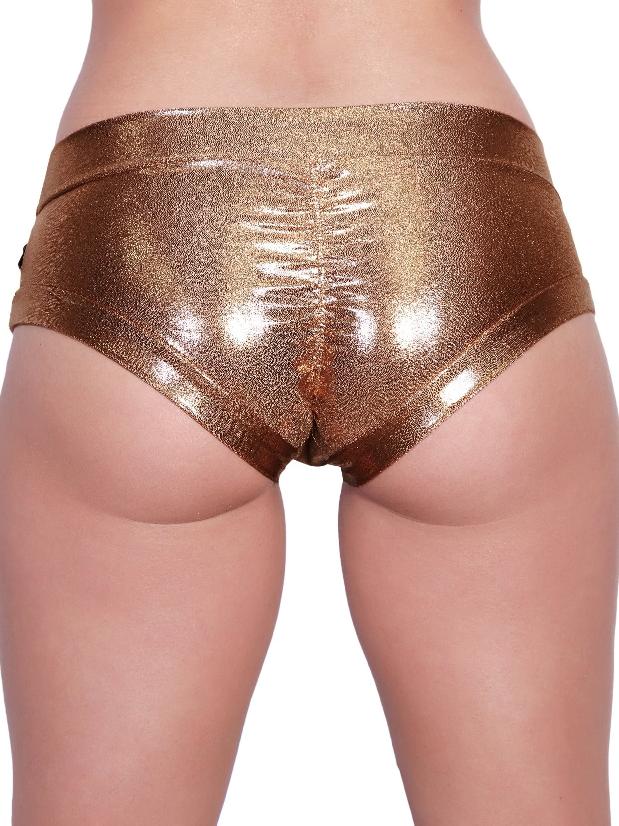 Cleo The Hurricane Rose Gold Hot Pants