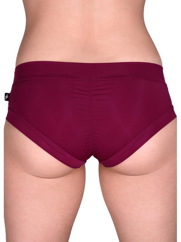 Cleo The Hurricane Essential Hot Pants - Merlot