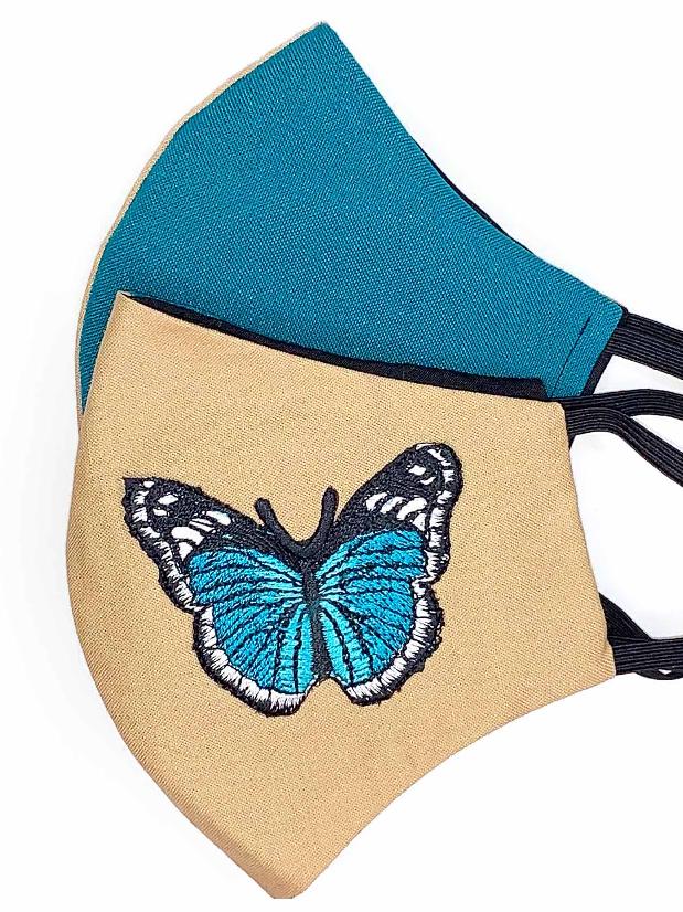 We Are Breathe Masks - Two Tone Butterfly
