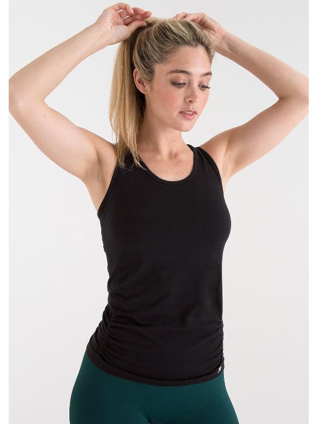 Jilla Active Be In The Moment Bamboo Tank - Black