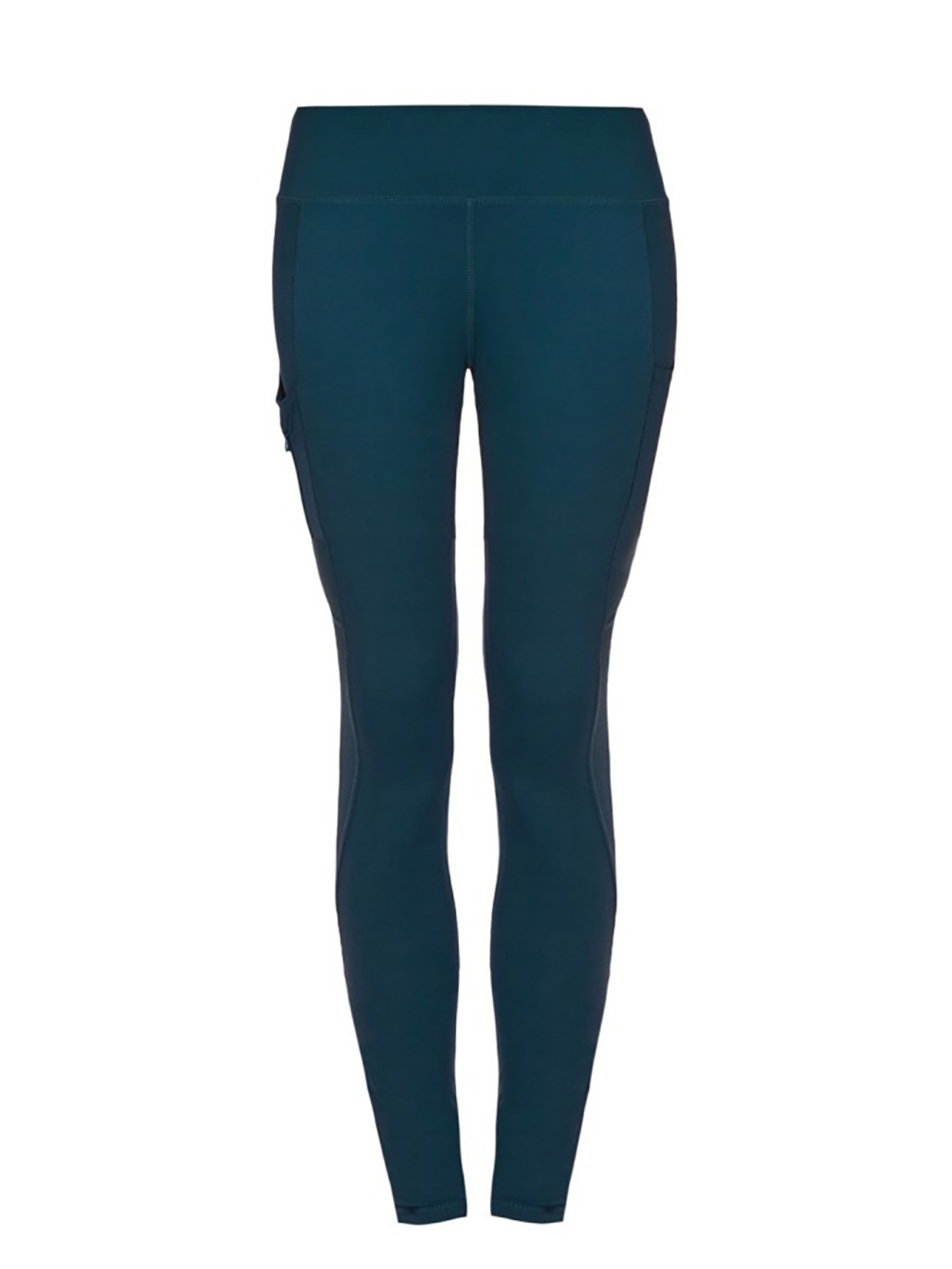 Yoga Leggs Teal Zip Leggings - We Are Breathe