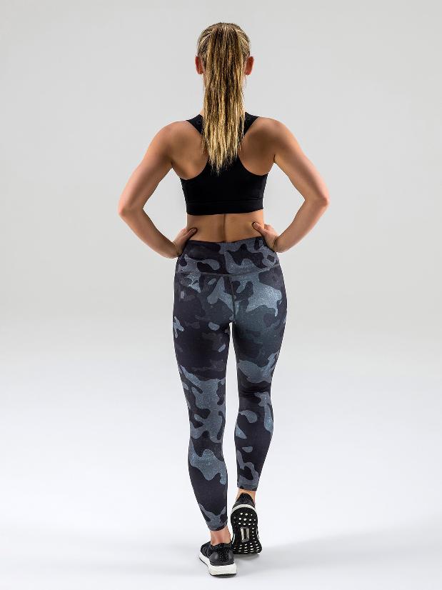 Born Nouli Grigio Camo Leggings