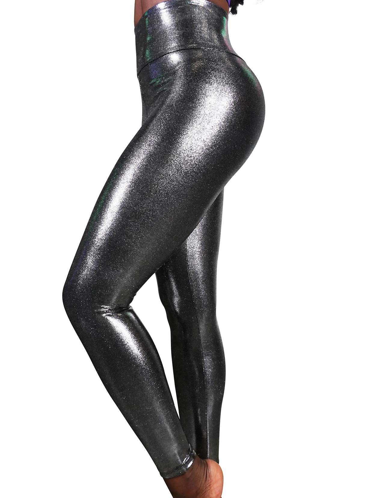 Cleo The Hurricane Chrome High-Rise Leggings - We Are Breathe