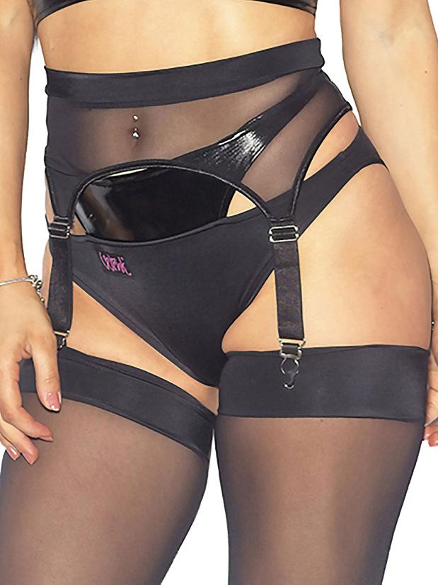 Wink Intimates Suspender Belt - Black