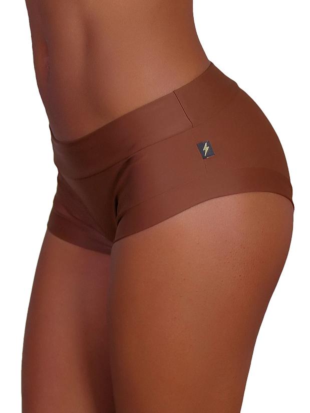 Cleo The Hurricane Essential Hot Pants - Chocolate