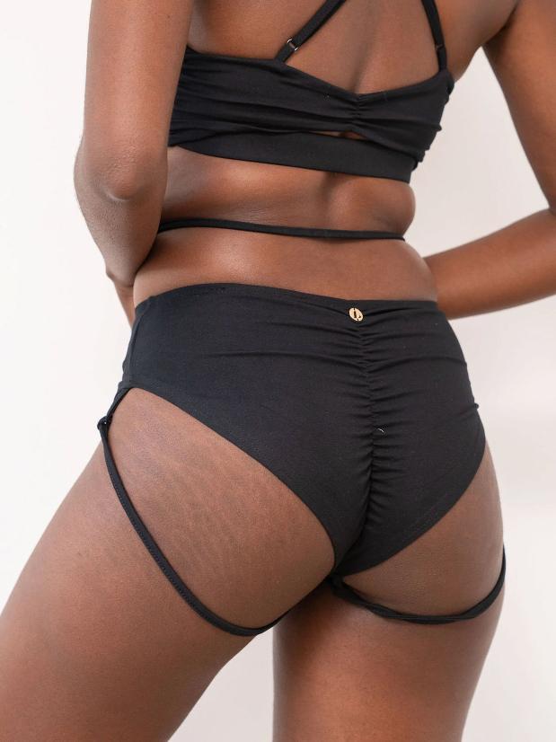 Lunalae Jasmine Low Waist - Recycled Black