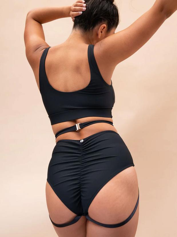 Lunalae Kehlani High Waist Bottom Recycled - Black