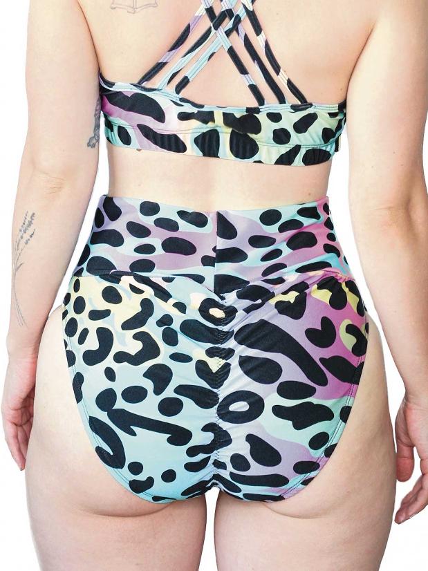 Juicee Peach Cheeksters - Rainbow Leopard